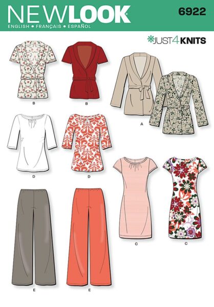 Выкройка Комплект одежды для женщин - Simplicity, NewLook