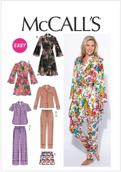 Выкройка Комплект домашней одежды для женщин - McCall's