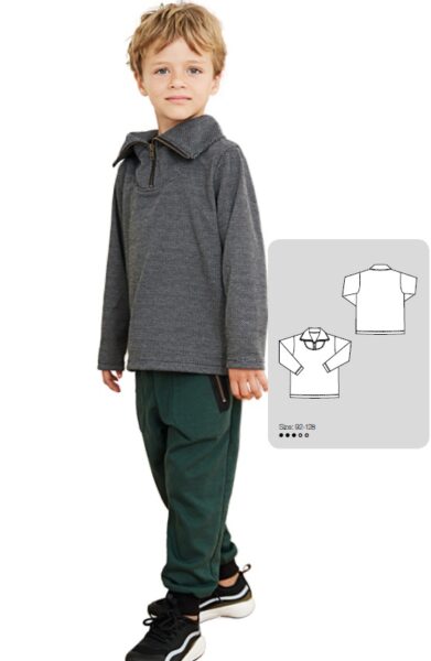 Сошьем трикотажные штаны для мальчика на резинке — подробная инструкция