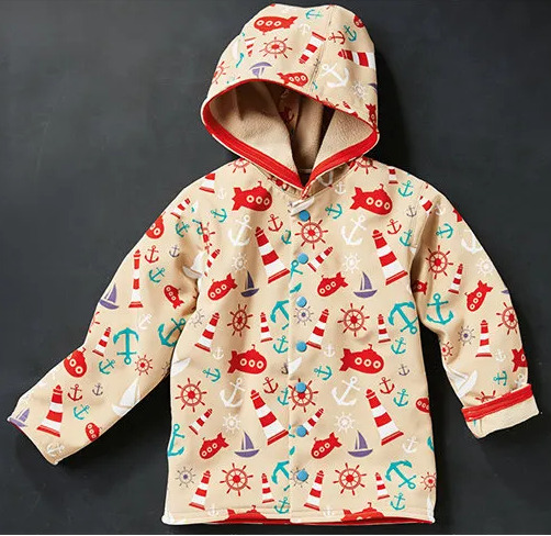 Детская куртка из софтшелла, выкройка от Makerist